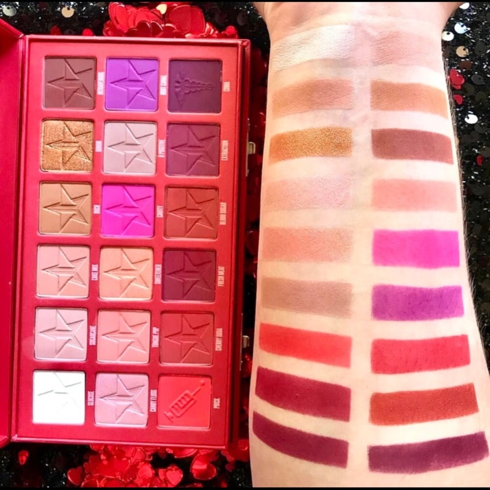 Jeffrey Star Blood Sugar eyeshadow palette